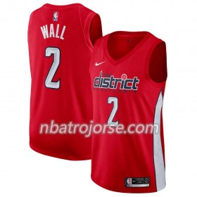 Män Washington Wizards Tröja John Wall 2 2018-19 Nike Röd Swingman